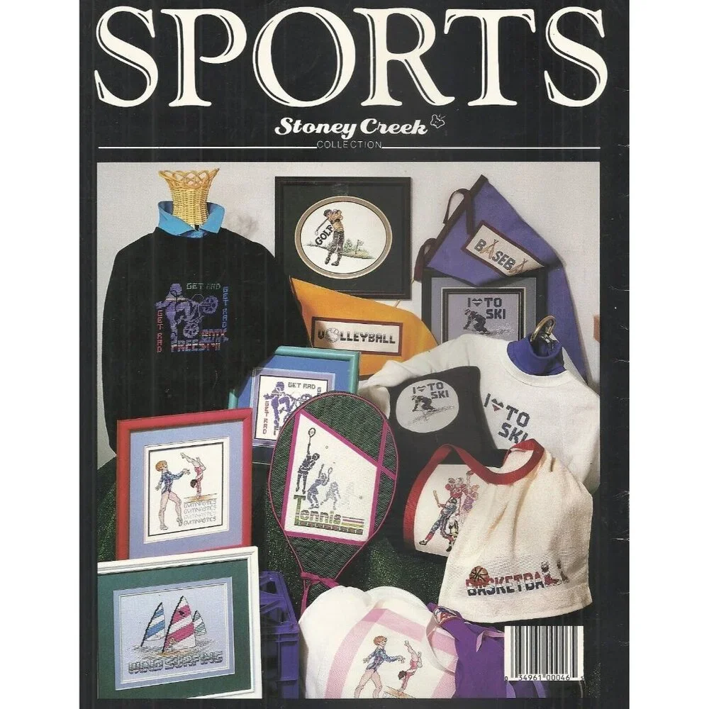 Stoney Creek Collection Sports Cross Stitch Booklet Bk 46